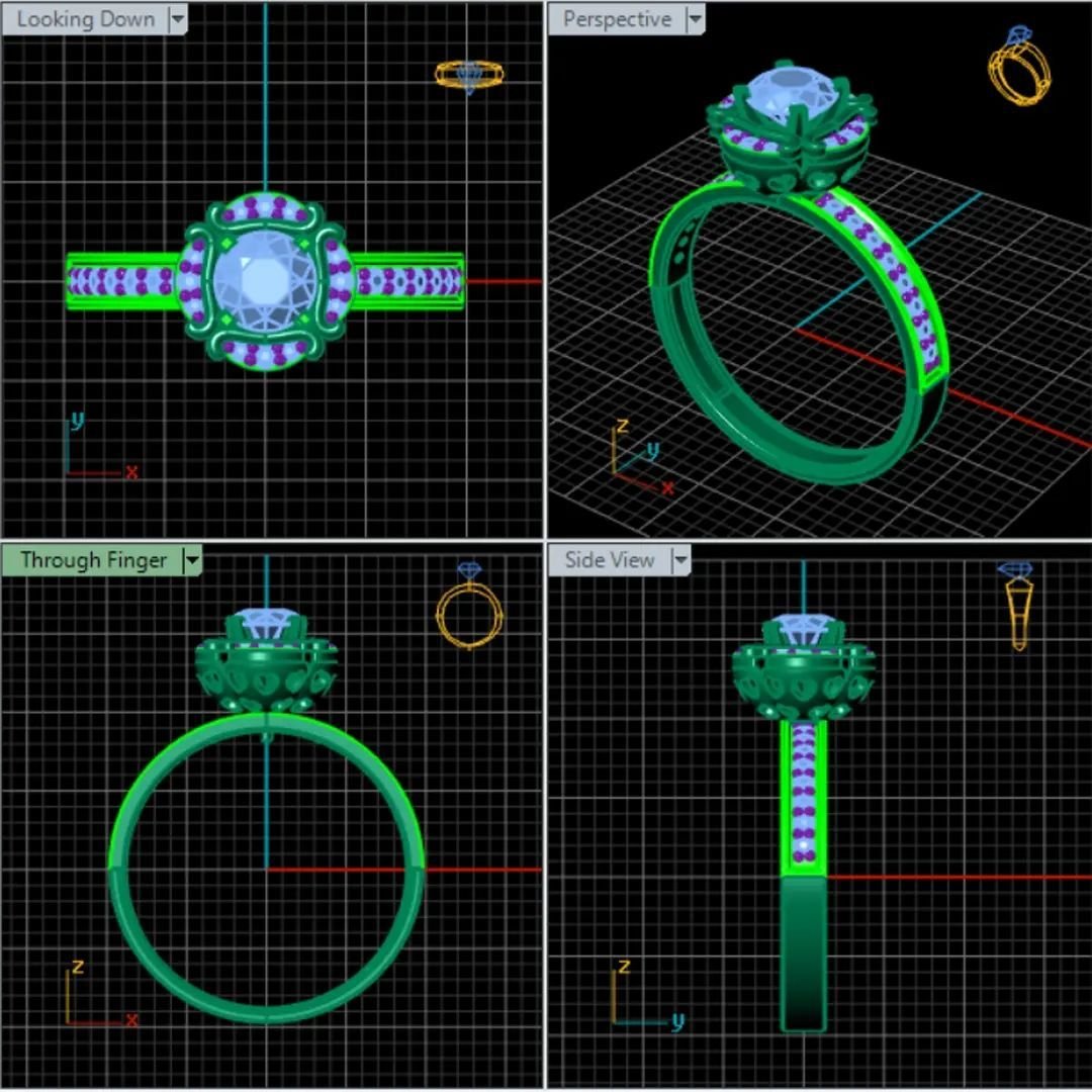 custom jewelry cad design